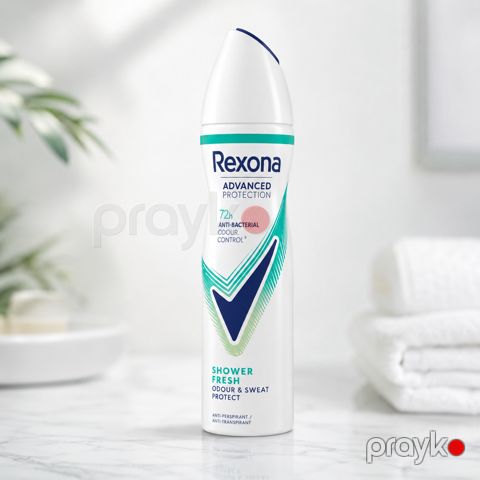Dezodorant-antiperspirant Rexona Advanced Protection Shower Fresh, Qadınlar üçün, 150 ml — Bakı