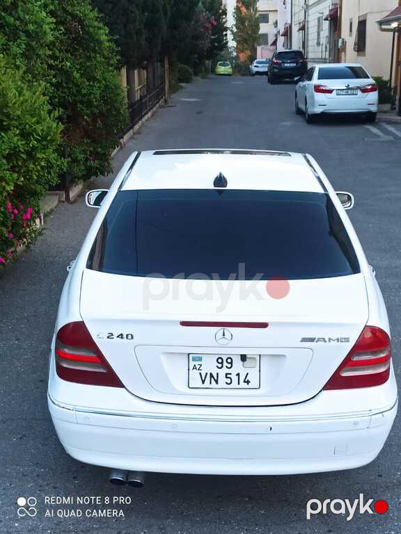 Mercedes C 240 4MATIC, 2.6 L, 2001 il, 240 000 km — Avtomobillər, Bakı (2)