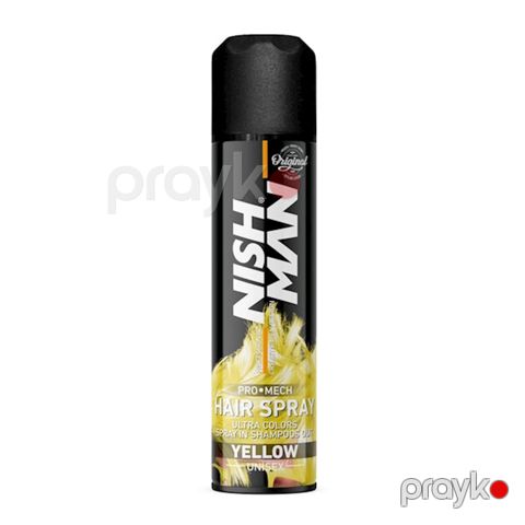 Rəngləyici sprey Nishman Pro-Mech Yellow 150 ml — Bakı