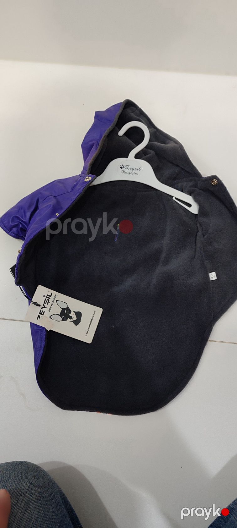 İtlər üçün gödəkcə, polyester, göy, ölçü L — Mallar, Bakı (2)