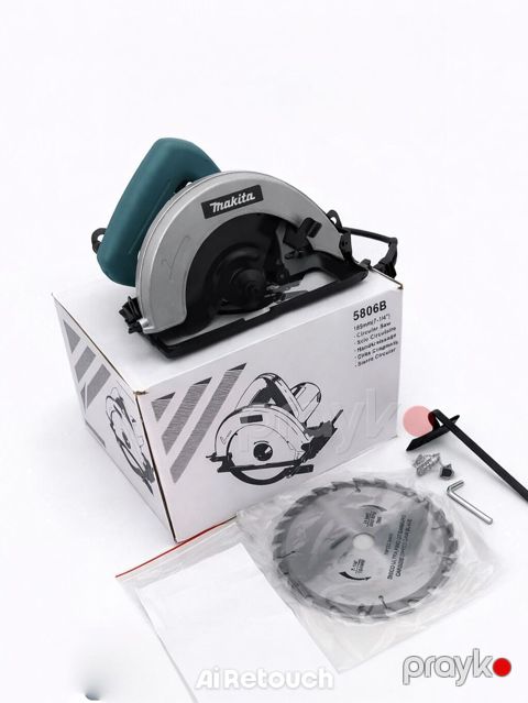 Makita 5806B dairəvi mişar - Güclü elektrikli dairəvi mişar, taxta və — Digah