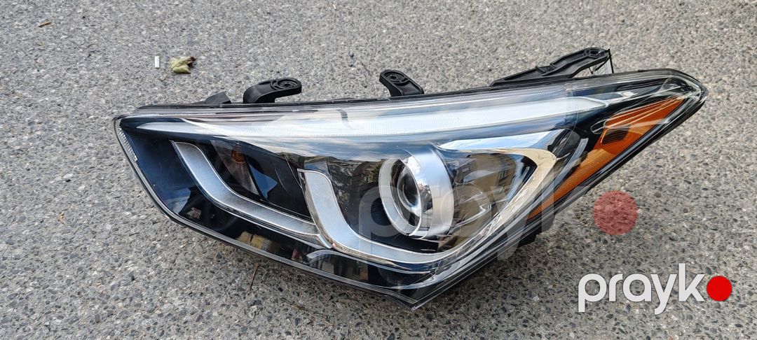 Hyundai Santa Fe 2016 - 2018 amerikanka sol farası — Ehtiyat hissələri və aksesuarlar, Bakı (3)