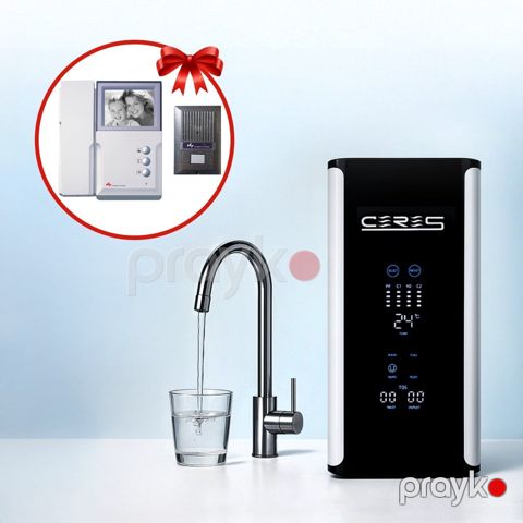 Su filtri Ceres Smart, pompa ilə, 6 mərhələli, 8 l, 430x162x452 mm + hədiyyə Hyundai domofon seti — Bakı