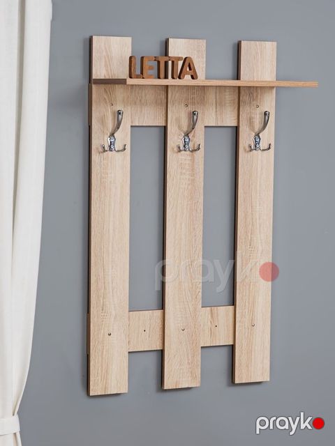 Divaryanı asılqan Letta Long Somona, 105x12х60 sm, Ldsp, bej — Bakı
