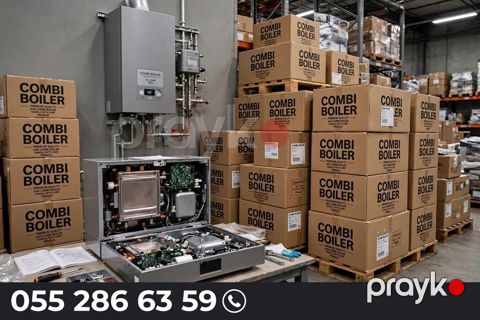 Kombilər - qışa hazırlıq - anbarda qutuda 24kW - 100m² üçün — Bakı