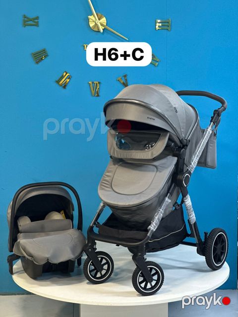 Uşaq arabası və avtomobil oturacağı dəsti XG2 H6+С, boz — Bakı