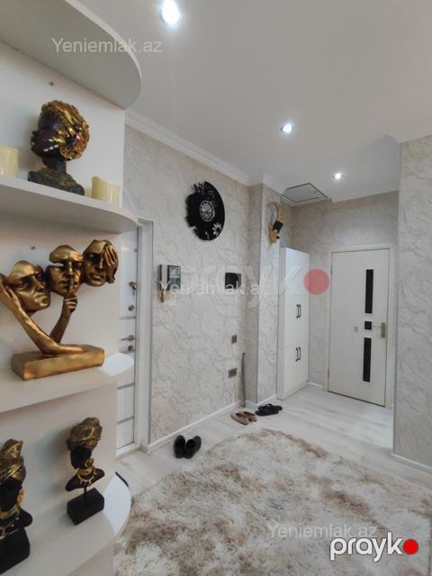 Satılır 2 otaqlı Bina evi menzil (Yeni tikili), 54 m², Xətai rayonu — Bakı