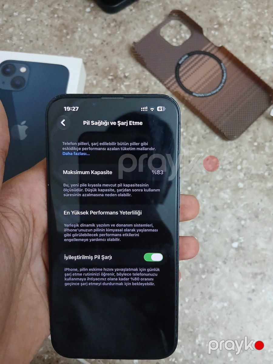 Apple iPhone 13 Midnight 128GB/4GB — Smartfonlar, Bakı (8)