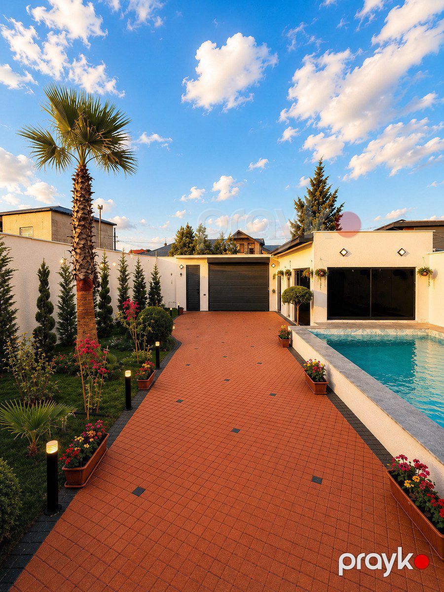 Satılır 5 otaqlı həyət evi/bağ evi 220 m² — Ev, villa, Bakı (8)