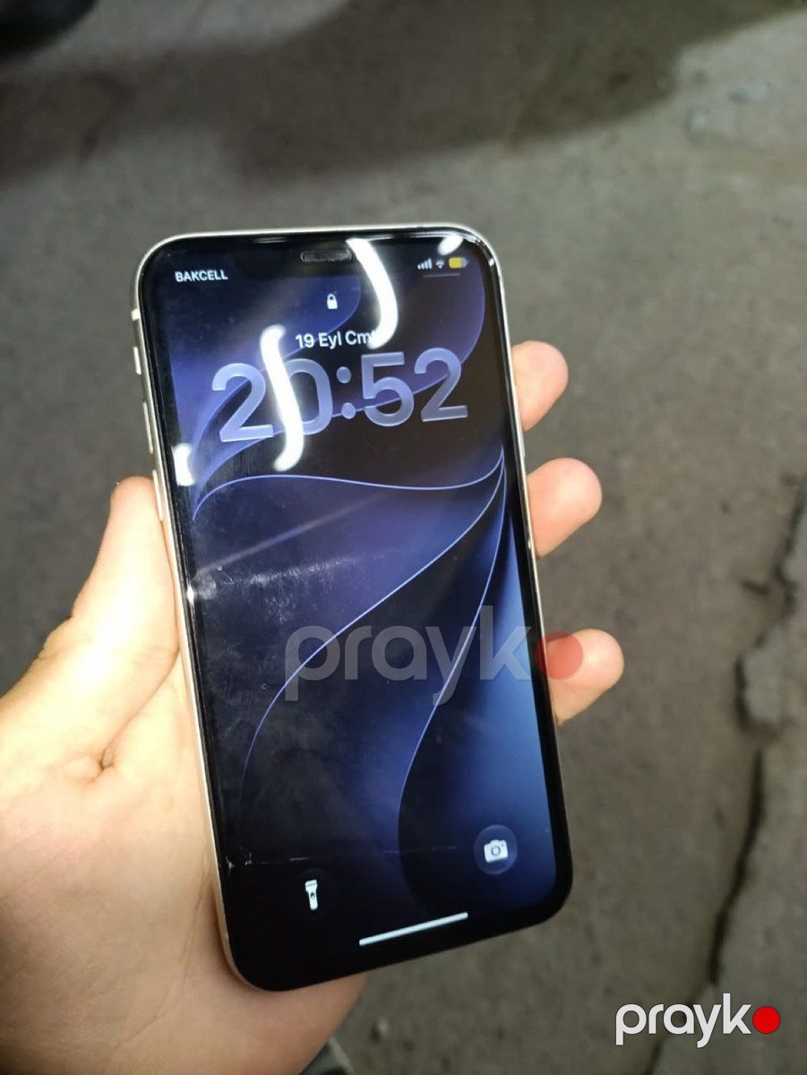 Apple iPhone 11 White 64GB/4GB — Smartfonlar, Bakı (4)