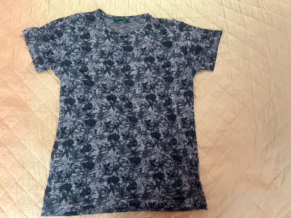 Futbolka, Emporio Armani, rəng - Mavi — Futbolka və polo, Bakı (9)