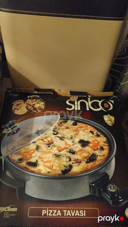 Elektrikli pizza tava "Sinbo" — Bakı