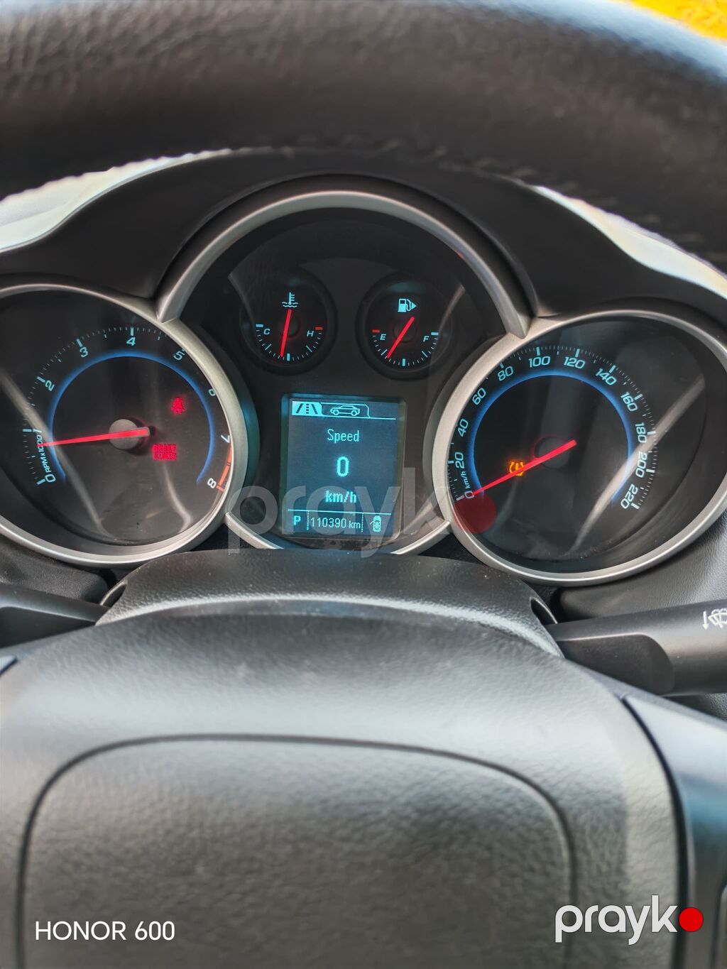 Chevrolet Cruze LT sedan - Korpus: 4 qapılı sedan, tünd boz — Avtomobillər, Digah (9)