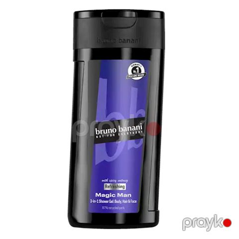 Duş geli Bruno Banani Magic Man 3-1-də, 250 ml — Bakı