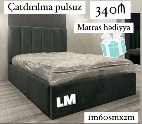 İkinəfərlik taxt – Sifarişlə və yeni - Ölçü: 1m60sm x 2m - Qiymət — Çarpayılar