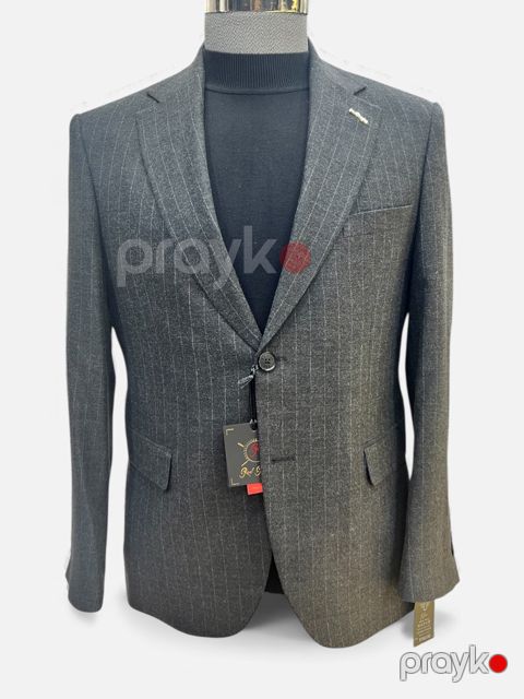 Kostyum kişilər üçün Sv2, boz, yun, ölçü 52 — Bakı