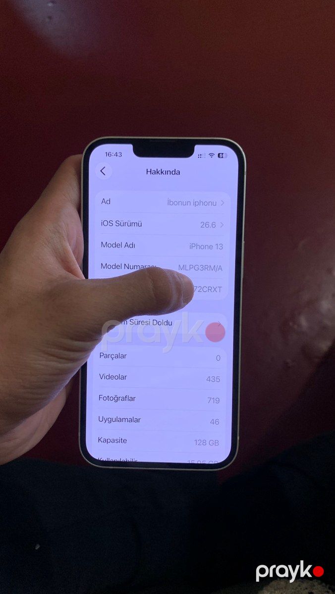 Apple iPhone 13 Starlight 128GB/4GB — Smartfonlar, Bakı (8)