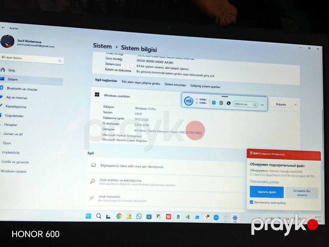 Noutbuk Lenovo Intel Core i3-8130U — Noutbuklar, Bakı (2)