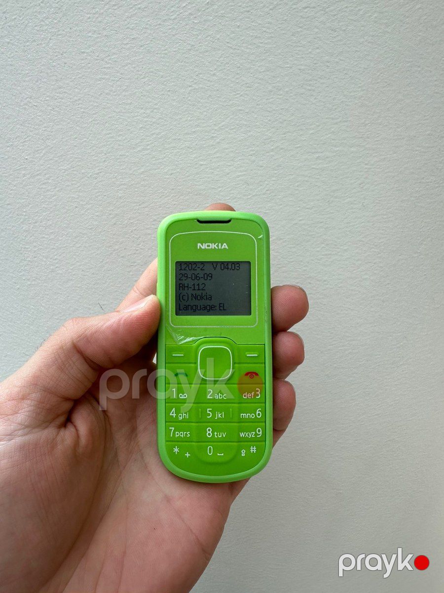 Nokia 1202 Midnight Black — Smartfonlar, Bakı (4)