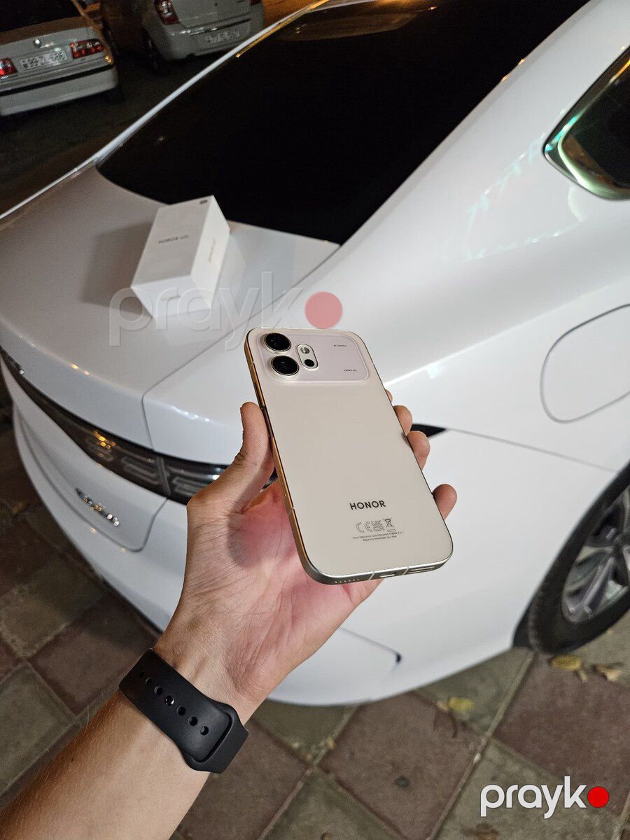 Honor 600 Golden White 256GB/8GB — Smartfonlar, Bakı (3)