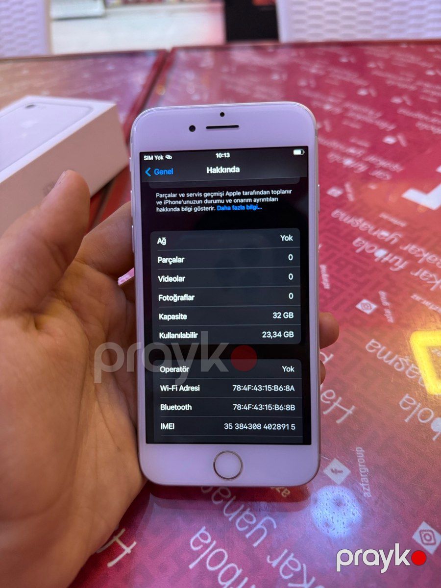 Apple iPhone 7 Silver 32GB — Smartfonlar, Bakı (4)