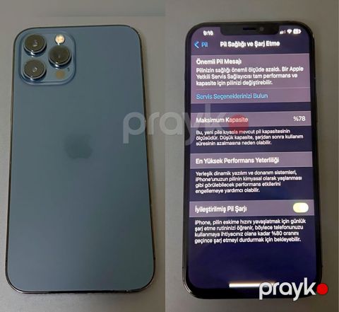 Apple iPhone 12 Pro Max Pacific Blue 128GB/6GB — Bakı