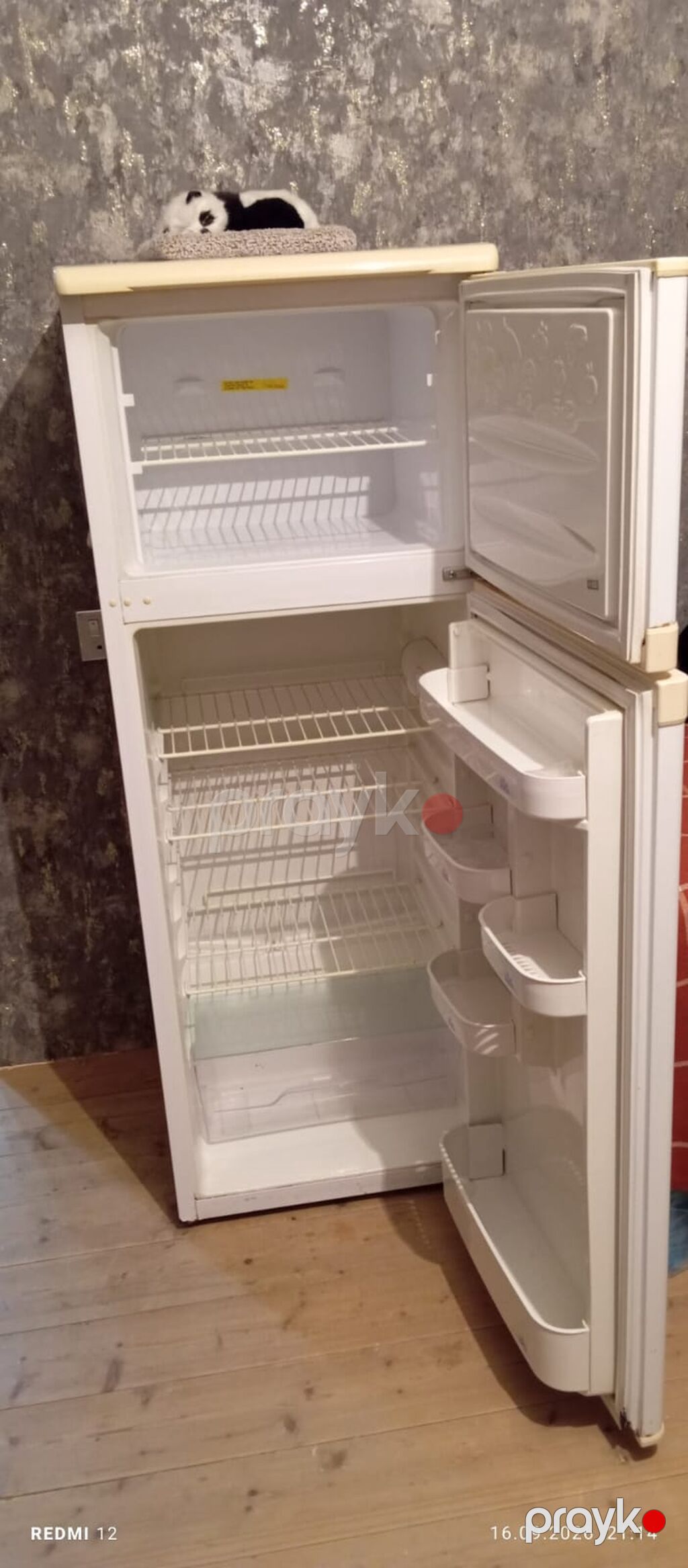İşlənmiş 2 qapılı Beko Soyuducu Satılır, rəng - Ağ — Soyuducular, Bakı (2)