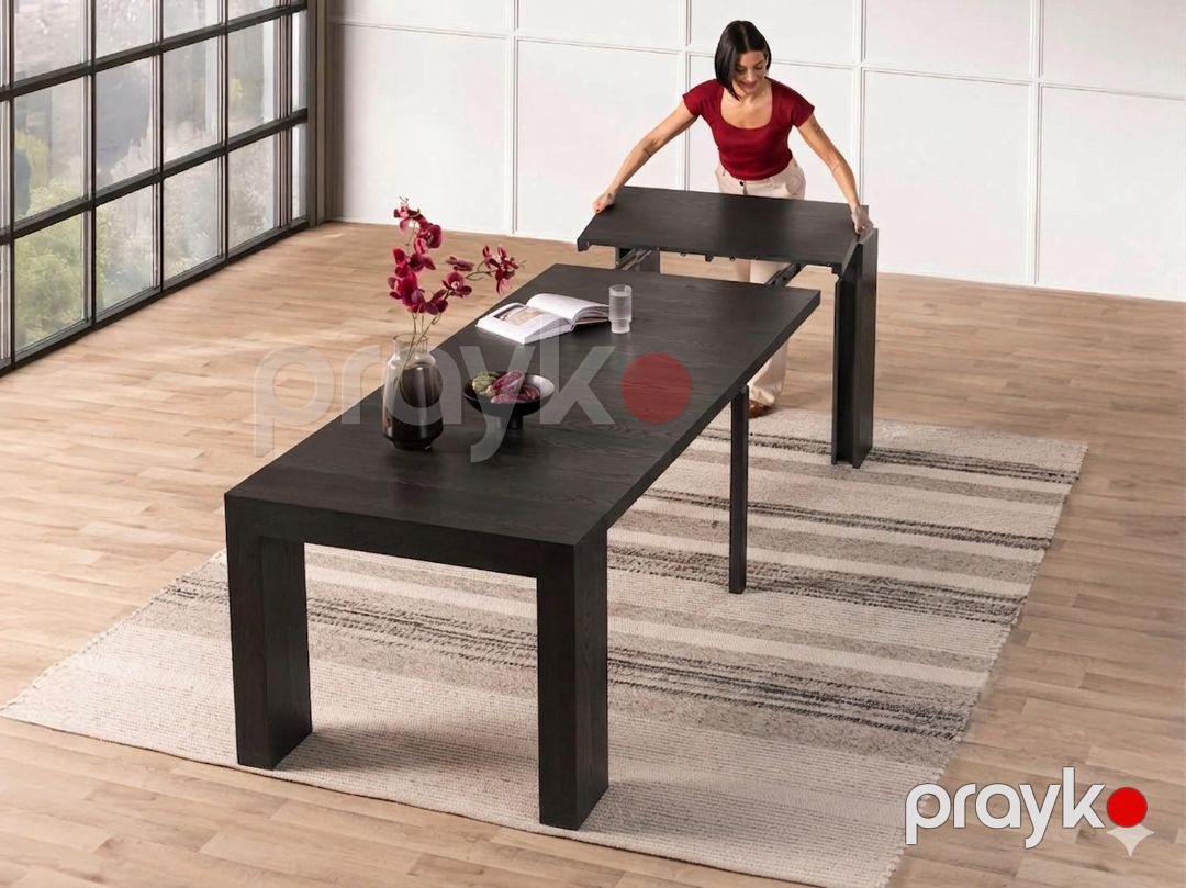 Masa-transformer 59322, MDF, boz, 240x78x90 sm — Mallar, Bakı (2)