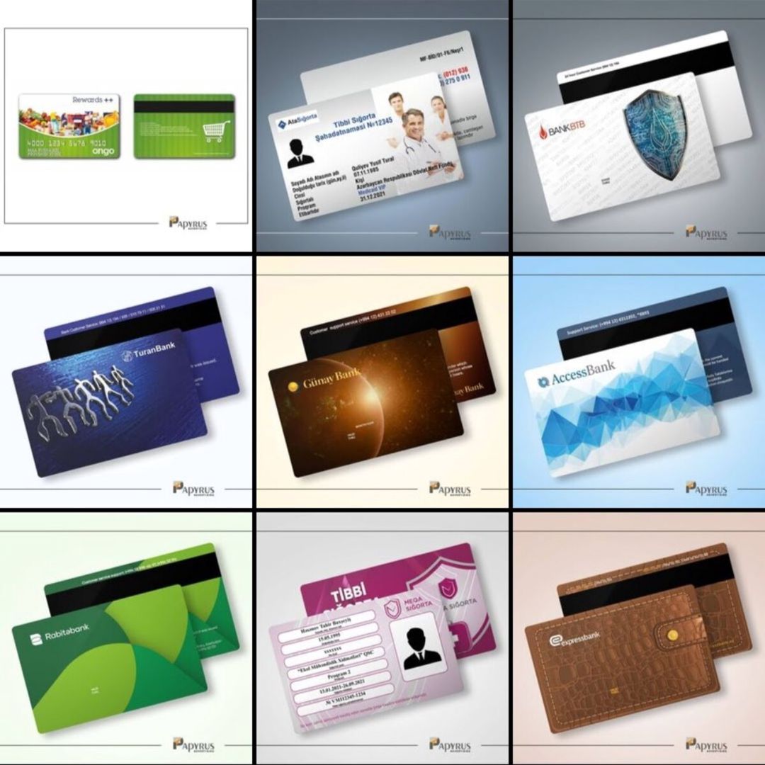 Plastik Kart İstehsalı – NFC, Çipli, Yaxa, Bonus — Reklama, IT, marketing, Bakı (12)