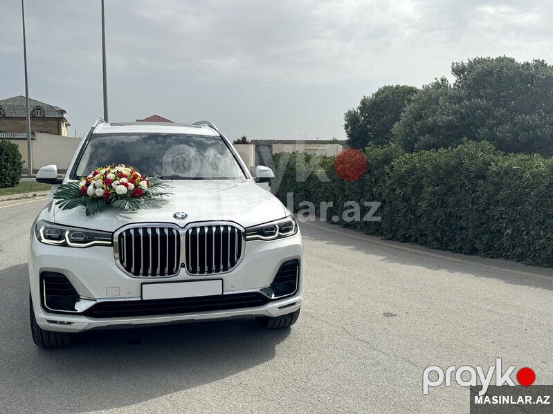 BMW X7, 2022 il — Minik avtomobili icarəsi, Bakı (7)