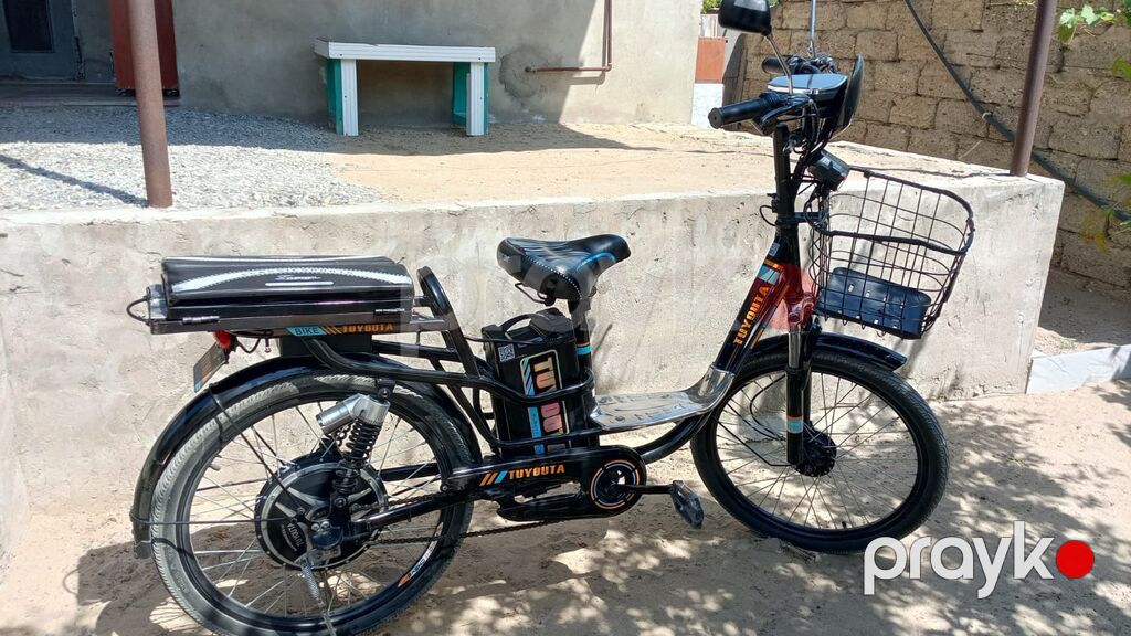 Elektrik velosipedi – “Tuyouya” şəhər modeli - Gediş: Elektrik — Elektrik velosipedləri, Bakı (3)