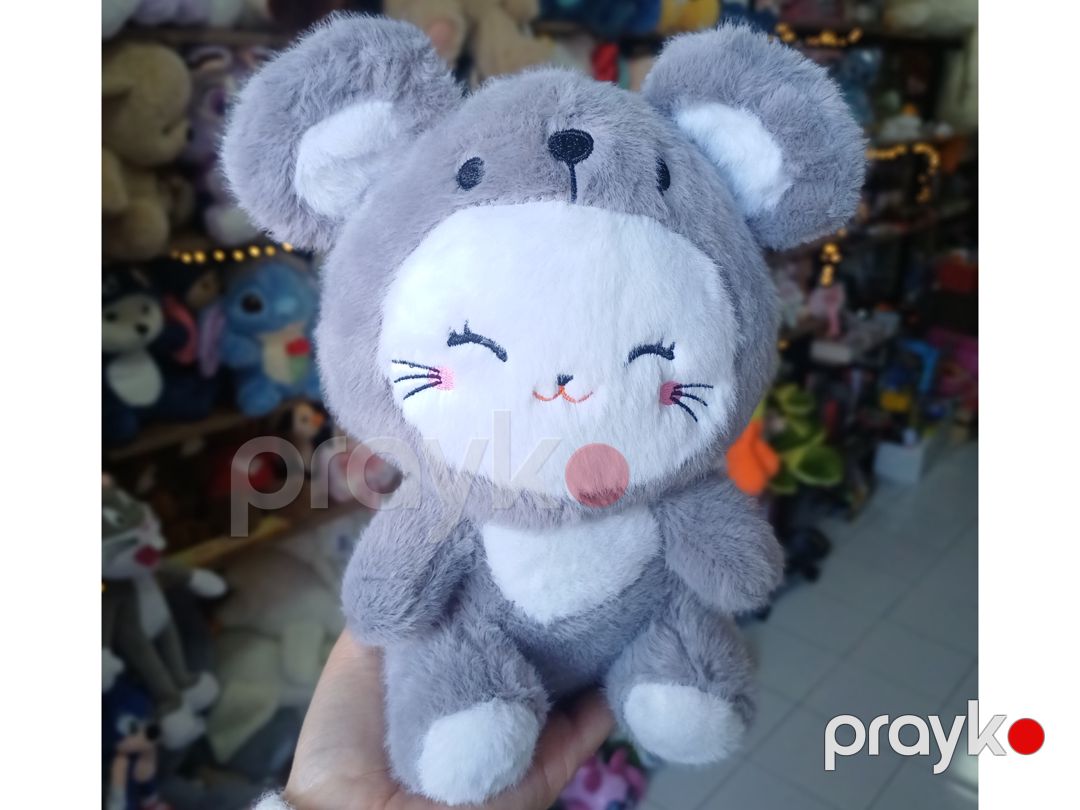 Yumşaq oyuncaq pişik, peluş, 25 sm — Yumşaq oyuncaqlar, Bakı (2)