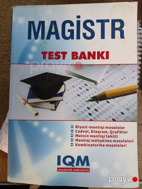 Kitablar toplusu 1) Magistr – Test Bankı (IQM) - Bölmələr — Bakı