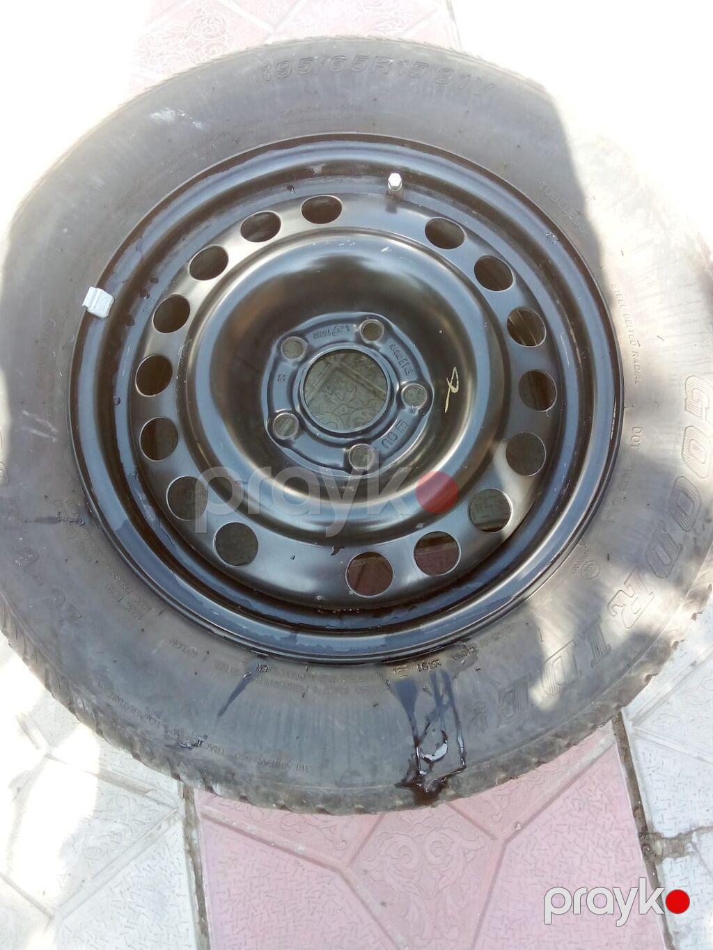 Polad disklə şin komplekti - Disk: 15 düym, polad, çoxdeşikli (5 bolt — Diskləri, Digah (2)