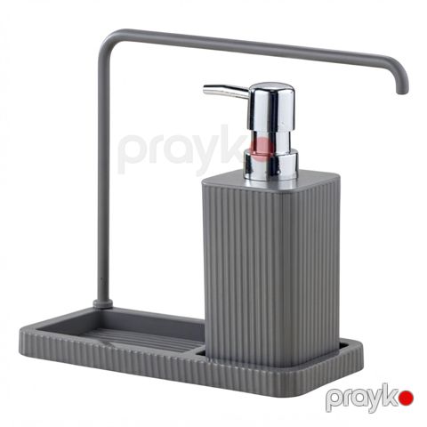 Dispenser 1763, plastik, boz, 450 ml — Bakı