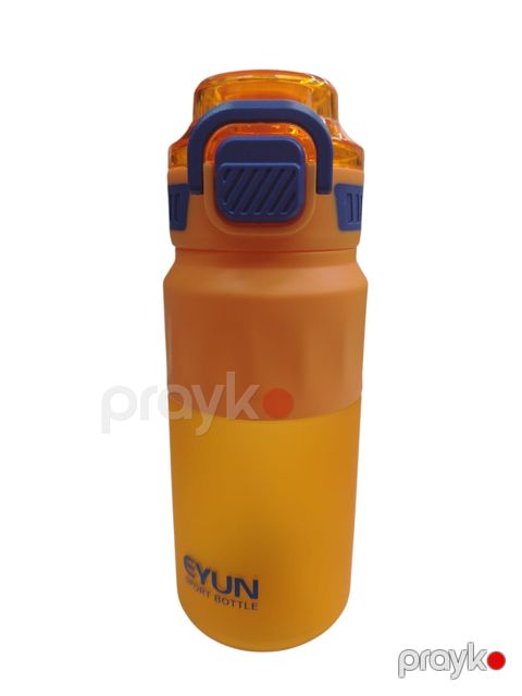 İdman su qabı MF5694, plastik, Narıncı, 600 ml — Bakı