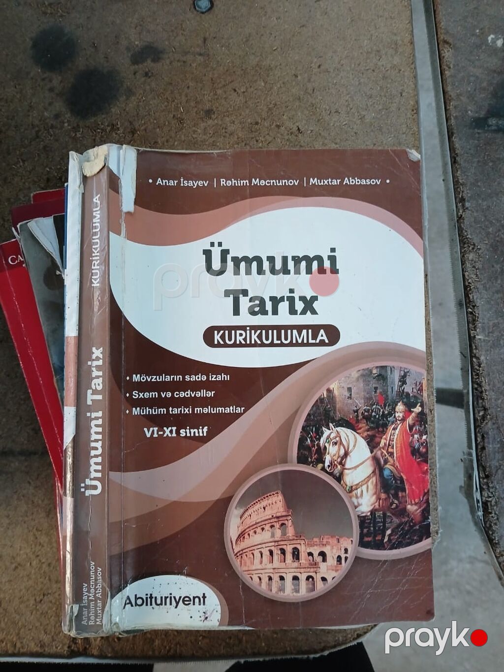 Ümumi Tarix 10-cu sinif, 2019 il, Ünvandan götürmə, Rayonlara çatdırılma — Kitablar, Bakı (4)