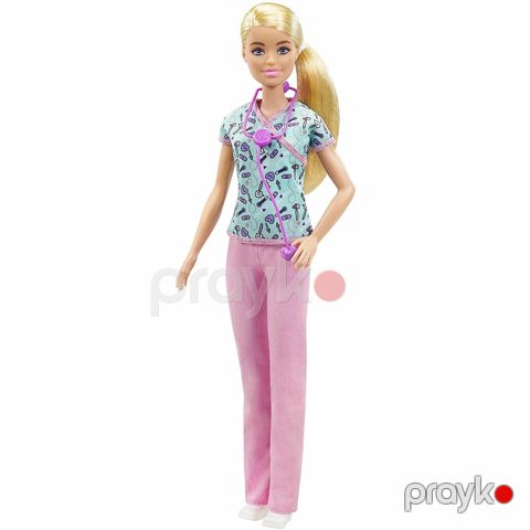 Kukla Barbie Career Doll, Nurse, 29 sm — Bakı