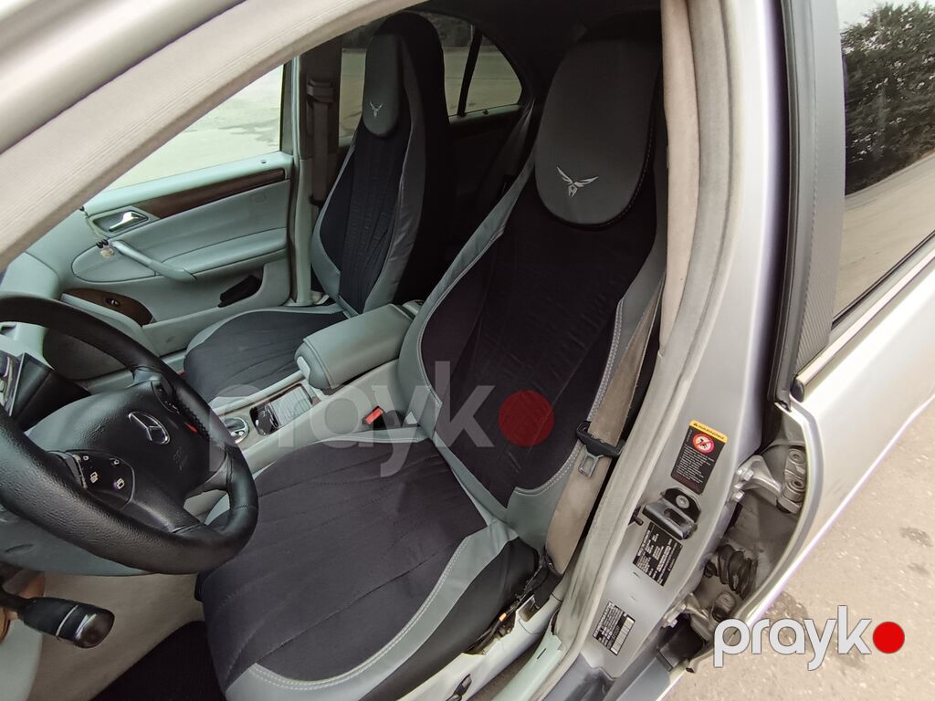 Mercedes-Benz C-Class: 2.6 l 2002 il Sedan — Avtomobillər, Quba (7)