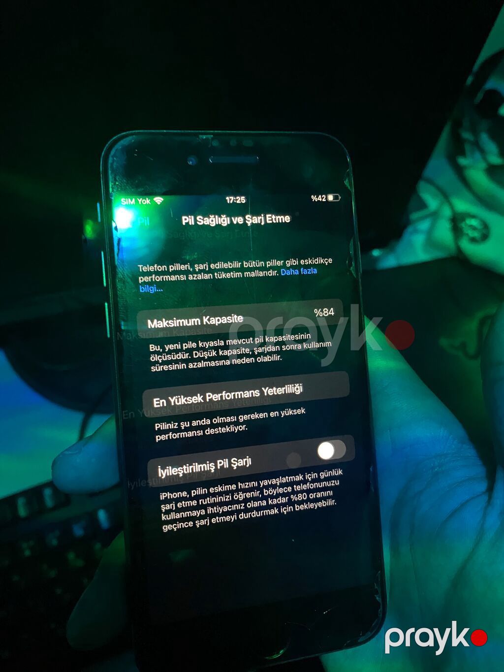 IPhone 8, 256 GB, Qara, Barmaq izi — Apple iPhone, Bakı (3)