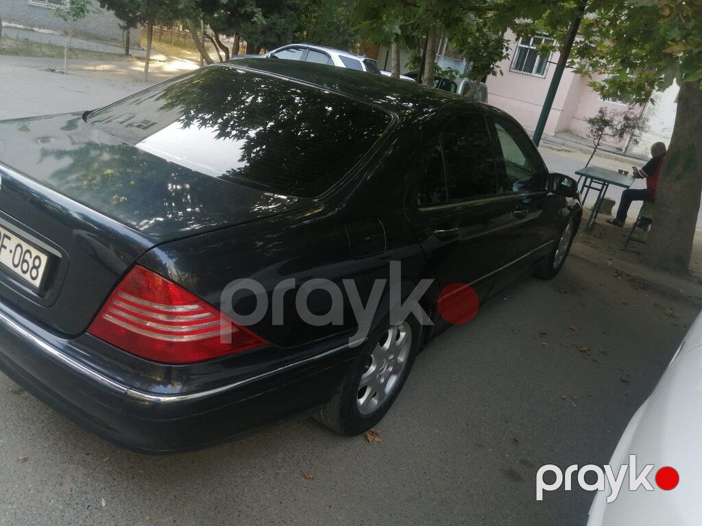 Mercedes S 320, 3.2 L, 2000 il, 320 000 km — Avtomobillər, Bakı (4)