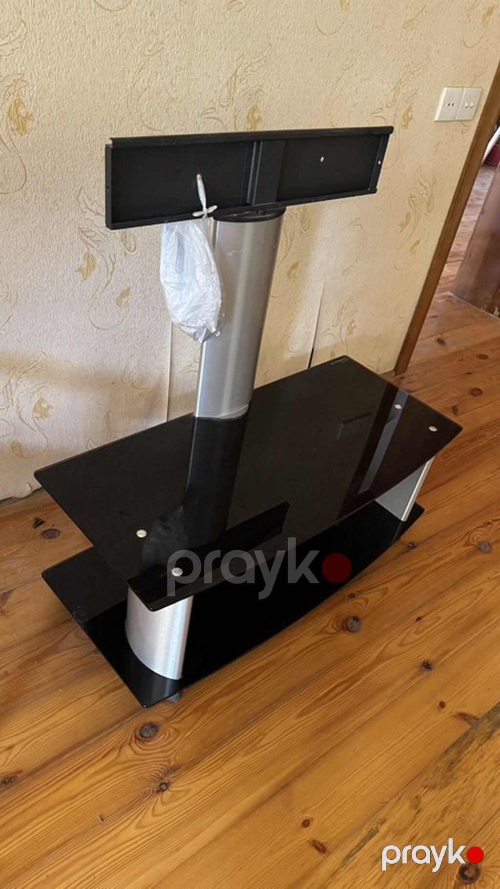 Ultımate Tempered Glass TV stendi və montajlı dayağı - Brend/seriya — Televizor altlıqları və standlar, Mehdiabad (4)