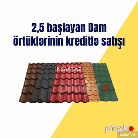 kreditlə Dam ortuklerinin satışı — Bakı