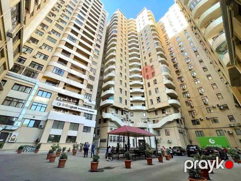 2 otaqlı mənzil, 91 m², Hüseyn Cavid Prospektində, Elmlər Akademiyası metro stansiyası, Bakı