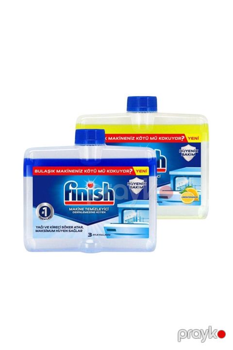 Qabyuyan maşın üçün təmizləyici vasitə dəsti Finish, 2x250 ml — Bakı