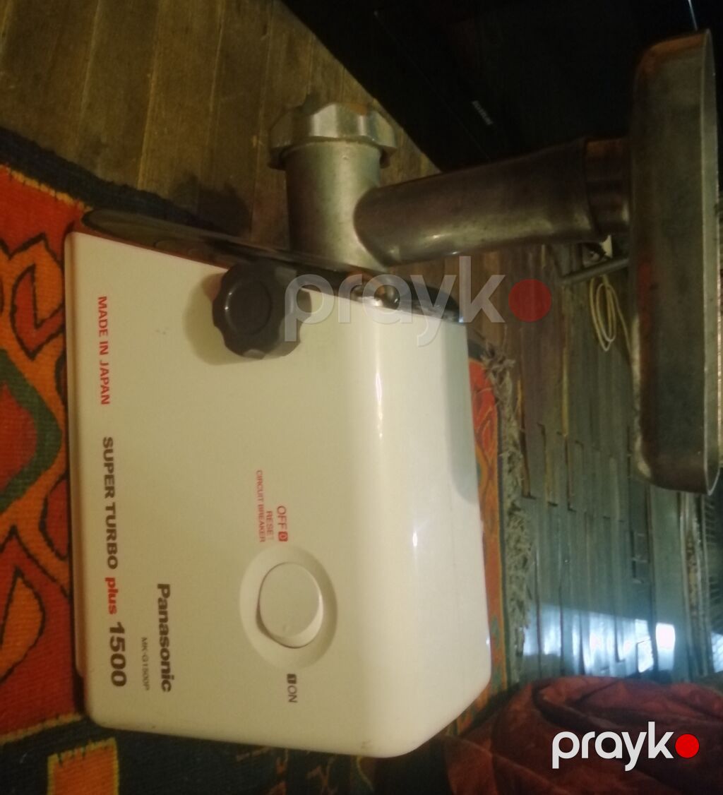 Ət çəkən maşın Panasonic, 1500 Vt, İşlənmiş — Ət xırdalayıcılar və qurğular, Bakı (2)