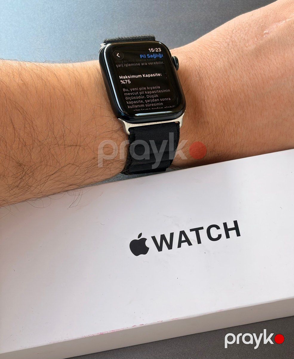 Apple Watch SE 2 Midnight 44mm — Ağıllı saatlar və biləkliklər, Bakı (2)