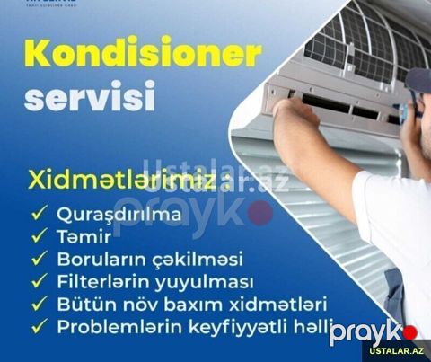 Hər Nőv kondisionerlerin Təmiri Ustası