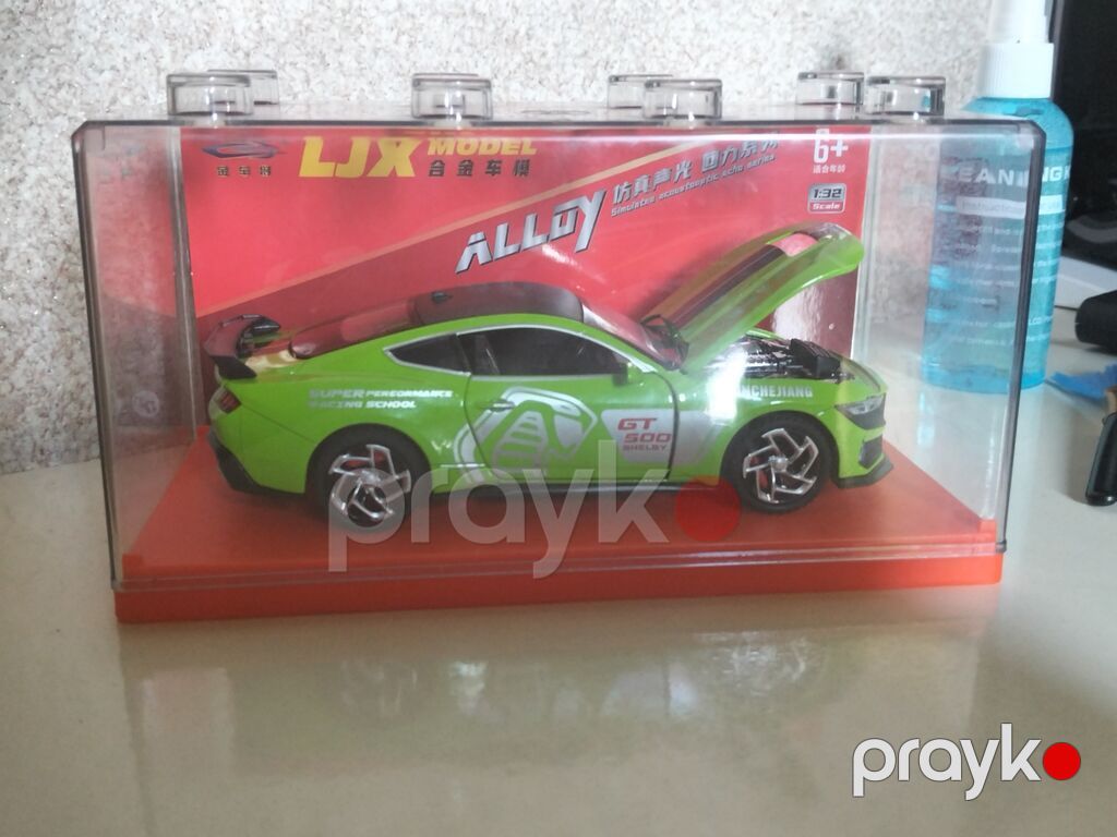 Kolleksiya üçün model avtomobil – yaşıl rəngli sport kupe “GT 500” — Modellar, Bakı (5)