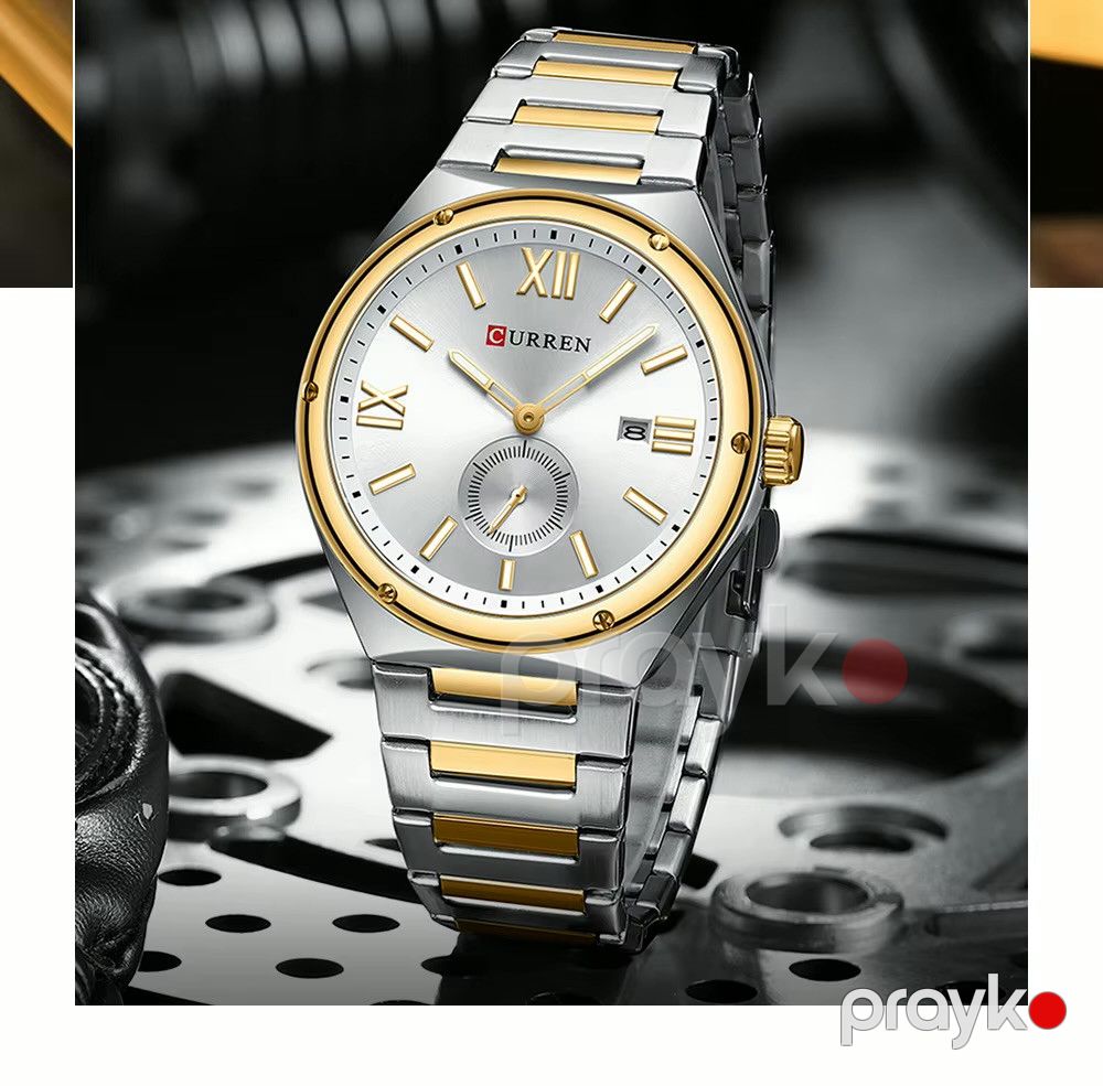Qol saatı kişilər üçün Curren C8471 Silver/Gold — Mallar, Bakı (2)